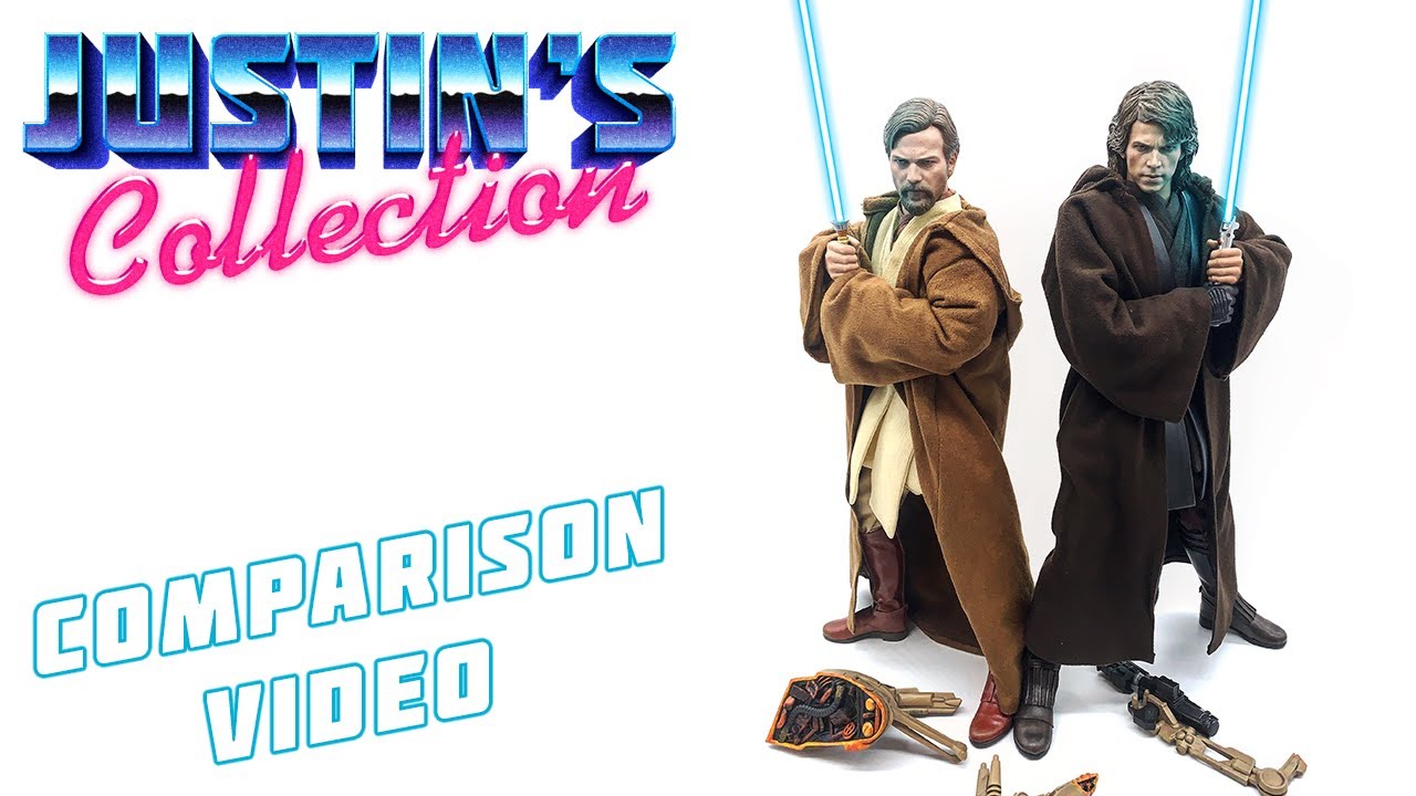 Hot Toys Obi-Wan Kenobi Star Wars  Revenge of the Sith Comparison Video