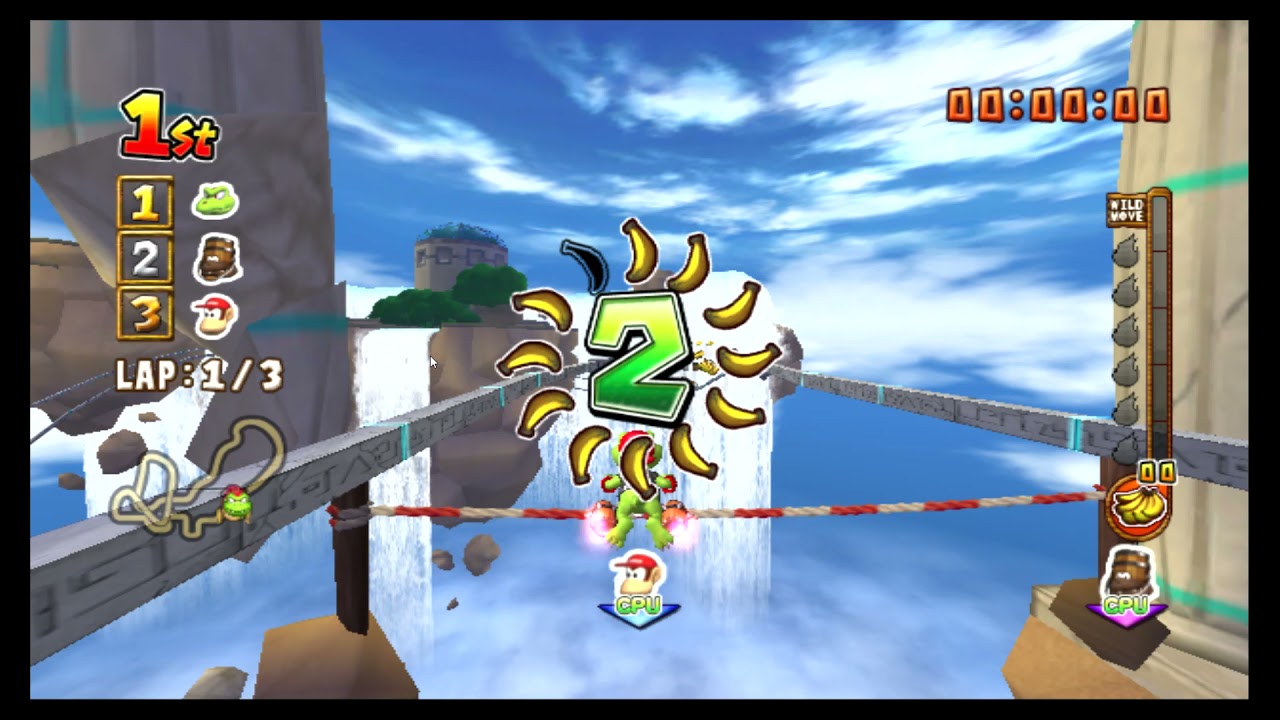 Donkey kong barrel blast Platinum Pro
