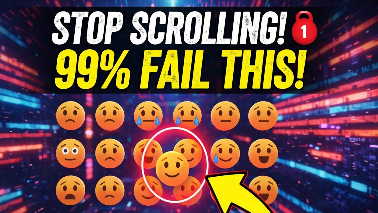 Only Genius Solve All Levels - Ultimate Emoji Eye Test Championship