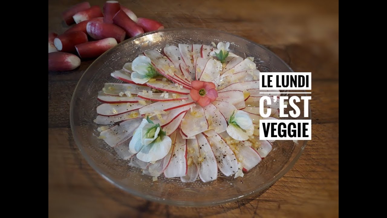 CARPACCIO DE RADIS façon POPOTE 👩🏼‍🍳