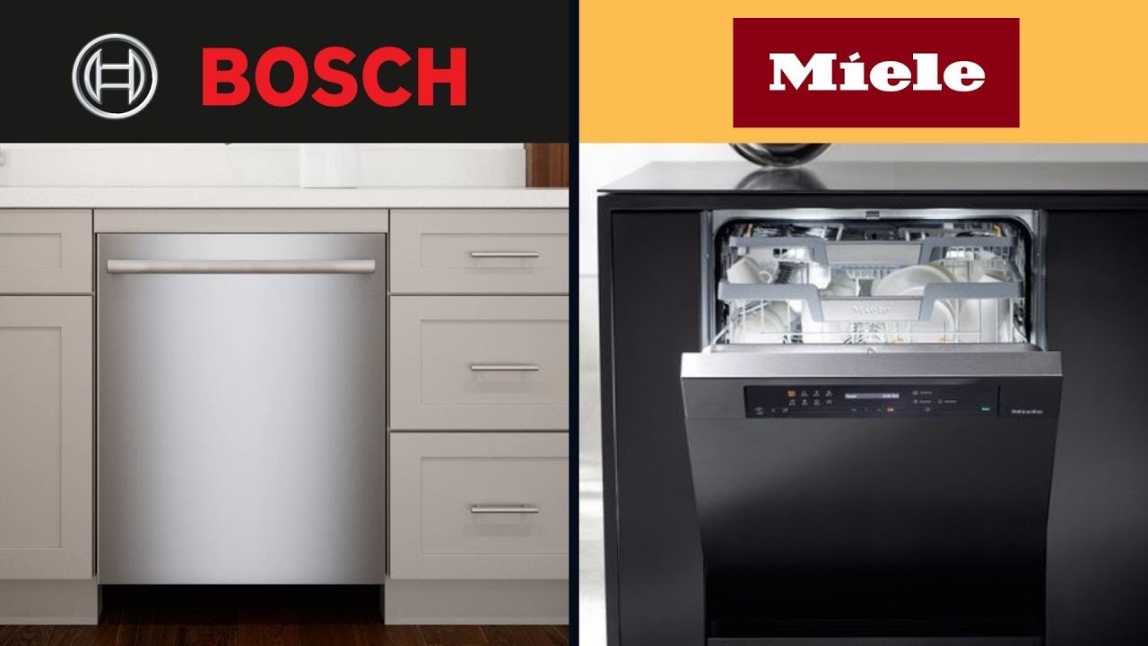 Miele vs Bosch Dishwashers: Which Washes and Dries Better?