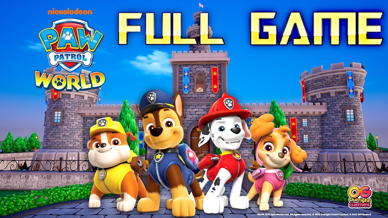 PAW Patrol World | Full Game Walkthrough | No Commentary