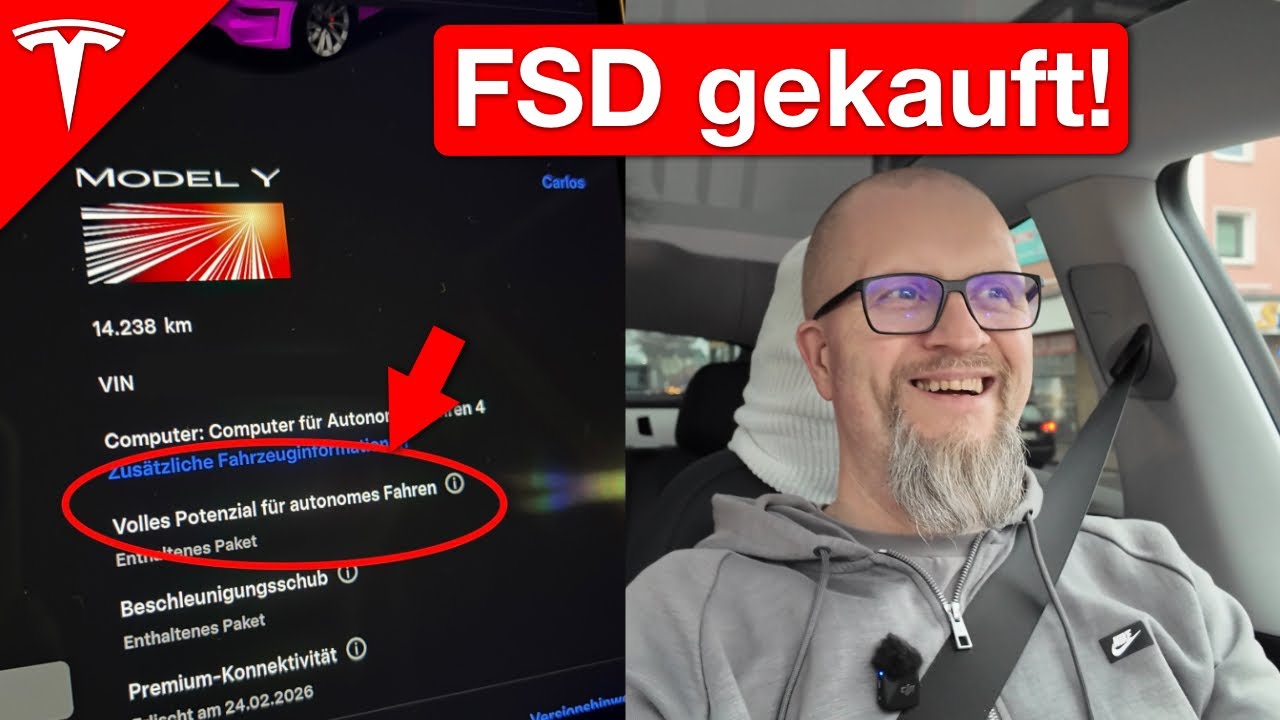 🚨 Noch schnell FSD gekauft – war das ein Fehler? 😉