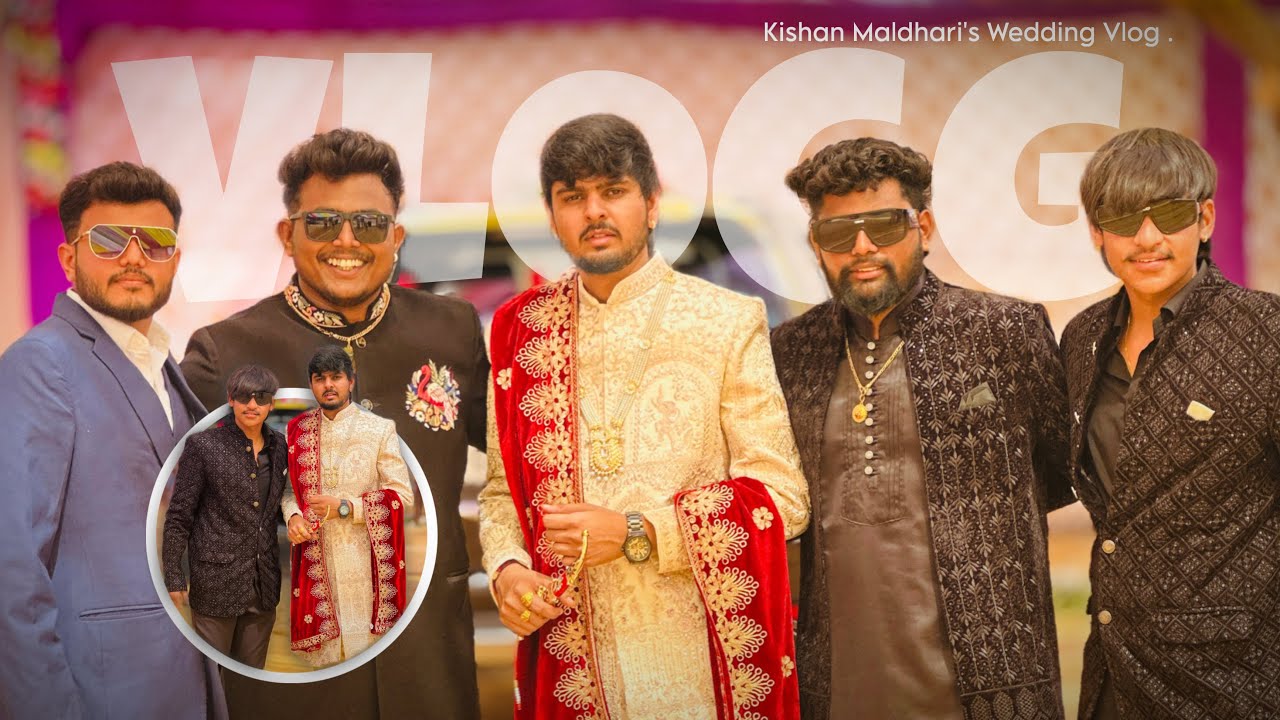 Vira Na Vivah ❤️ Ft. Kishan Maldhari’s Wedding Vlogg . @kishanmaldhariofficial535 #gujarat #vlogs 