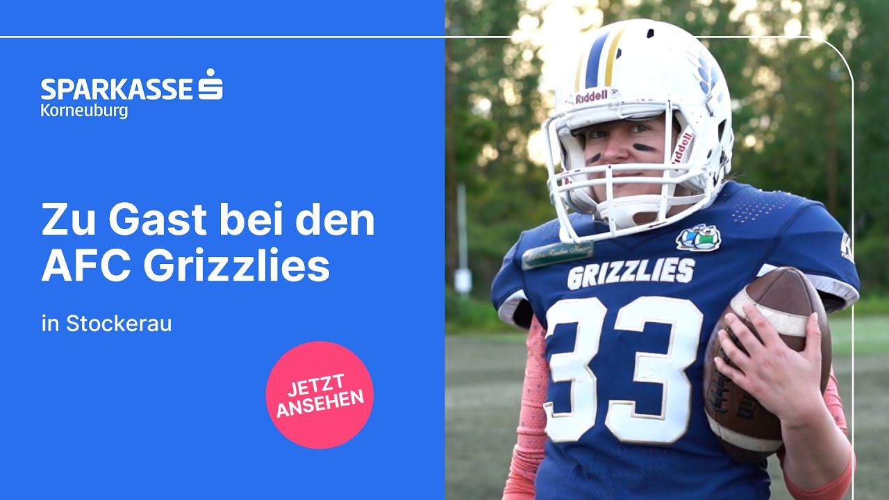 Zu Gast bei den AFC Grizzlies in Stockerau 🏈