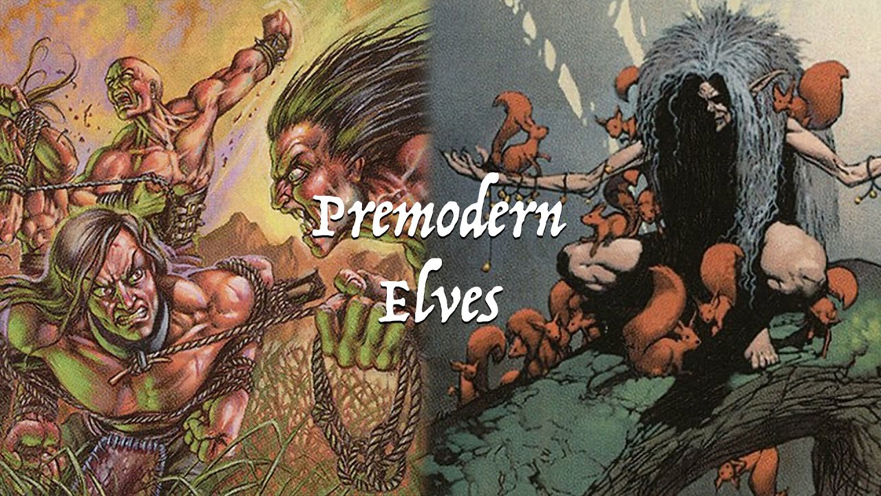 Re-imagining Premodern Survival Elves!