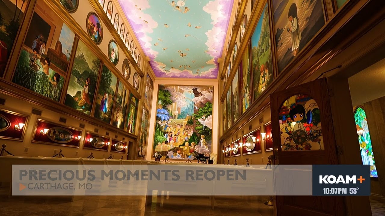Церковь Precious Moments вновь открыла часовню после ремонта.