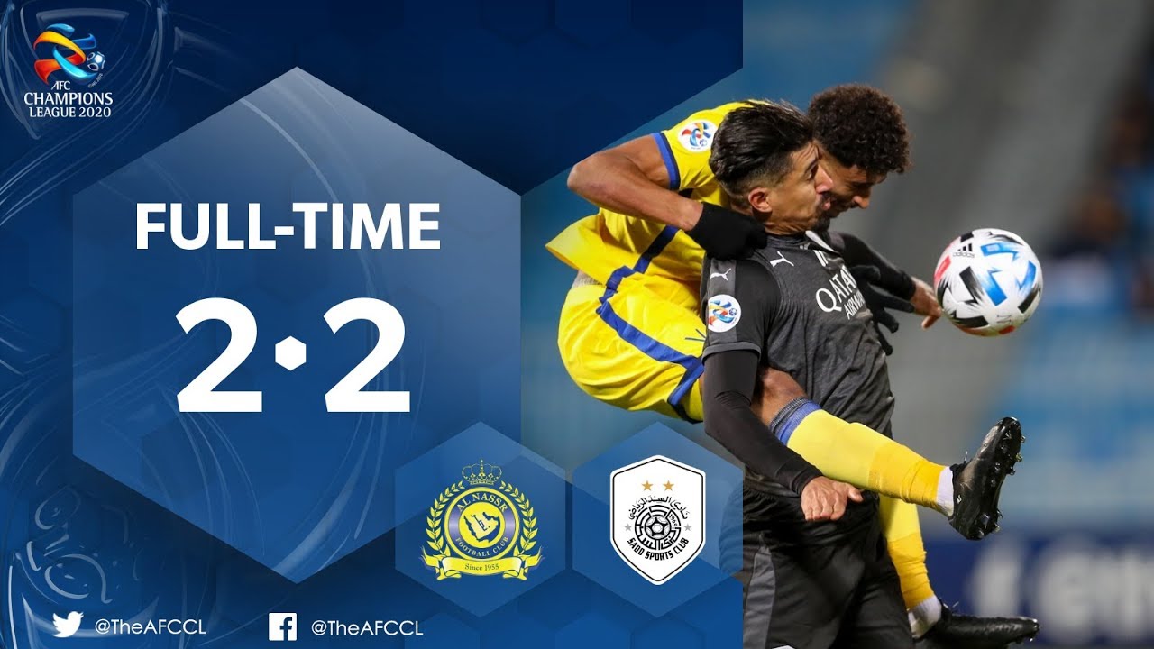 #ACL2020 : AL NASSR (KSA) 2-2 AL SADD SC (QAT) : Highlights