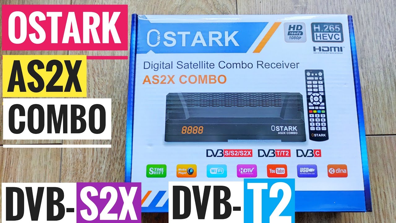 OSTARK 🔥 AS2X COMBO 👍 DVB-S 🔥 DVB-T2 ✅ Tuner