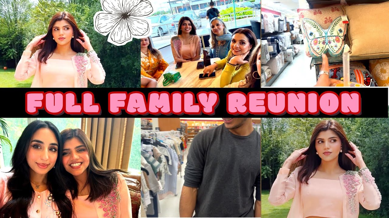 FULL FAMILY REUNION IN USA! ONE WORD FOR ME BY EVERYONE - Vlog