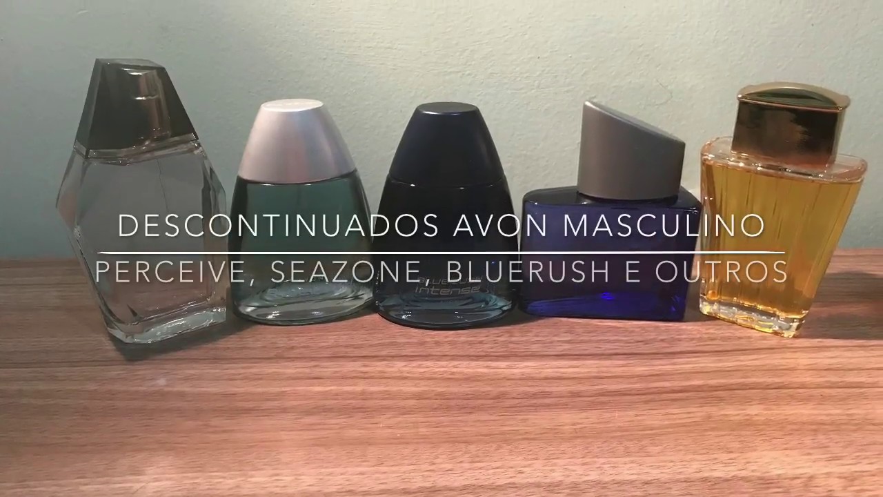 Perfumes Masculinos Avon Descontinuados - Seazone, Bluerush, Perceive