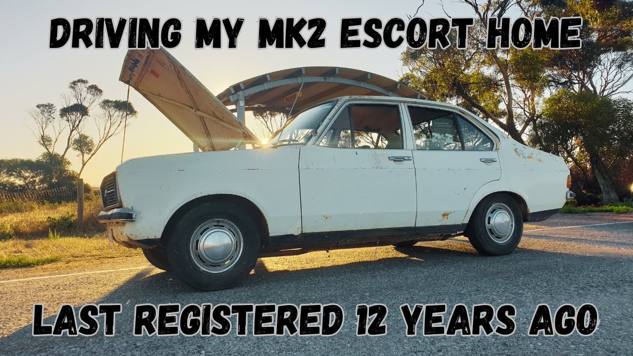 Driving My MK2 Escort Home