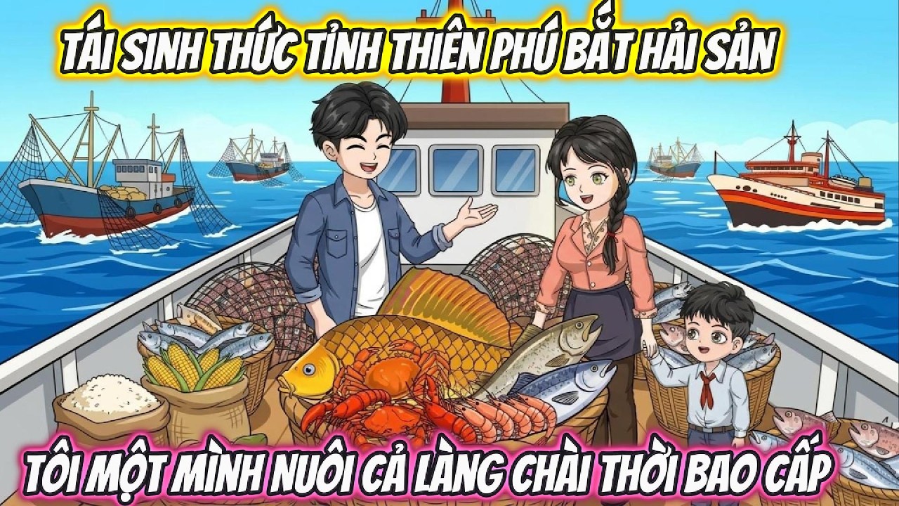 Tái Sinh Thức Tỉnh Thiên Phú Bắt Hải Sản, Tôi Một Mình Nuôi Cả Làng Chài Thời Bao Cấp
