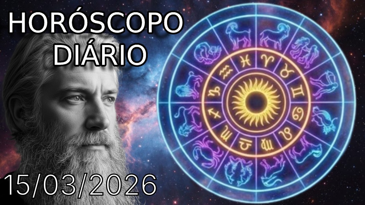 HORÓSCOPO DO DIA DE HOJE - 15 DE MARCO DE 2026 - PREVISÃO DE TODOS OS SIGNOS