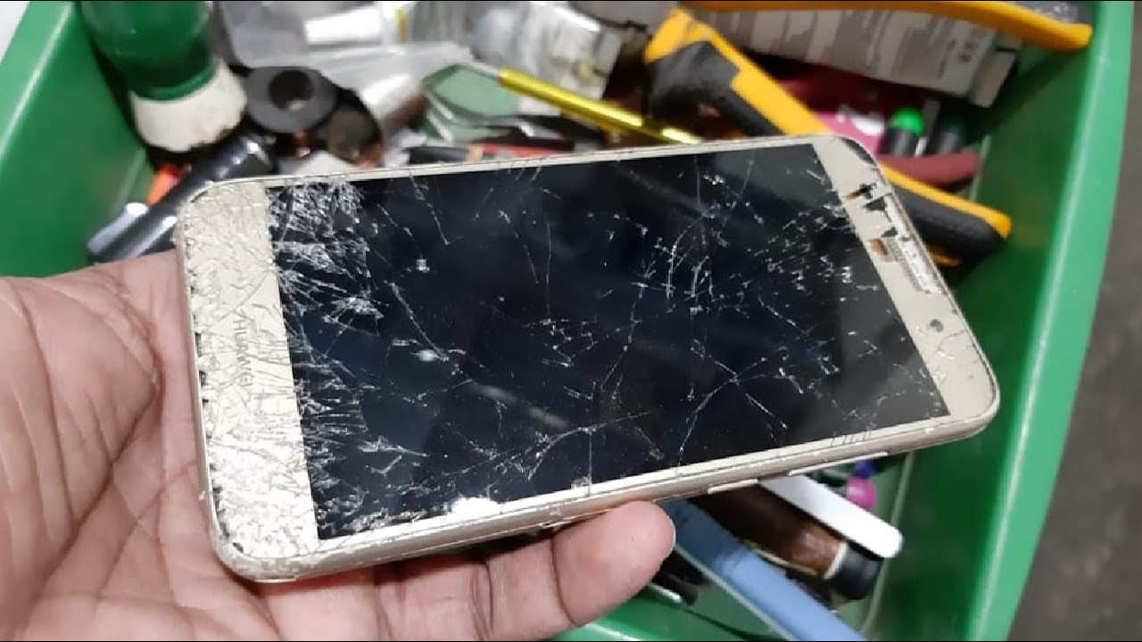 Destroyed Huawei Y3-17 smart phone Restoration | Restore Huawei Y3-17