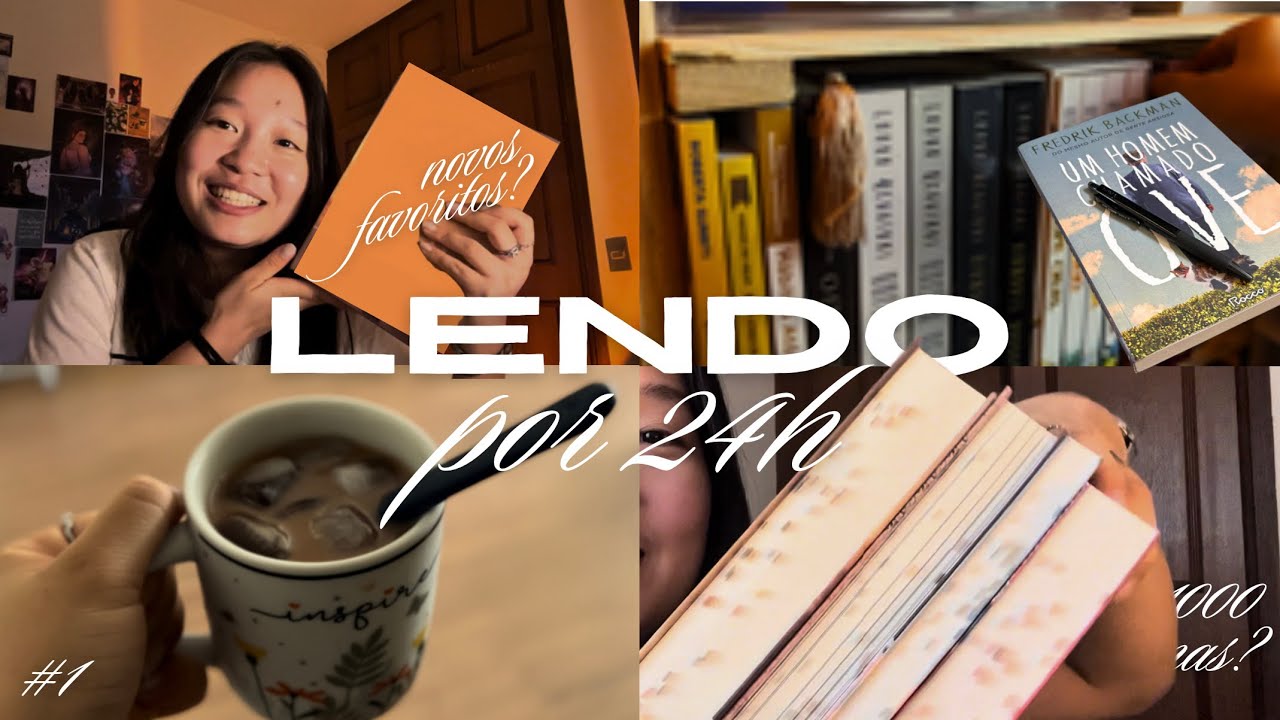 LENDO POR 24 HORAS | Do riso ao choro - fantasia, romance, ficção 🤧💌✨