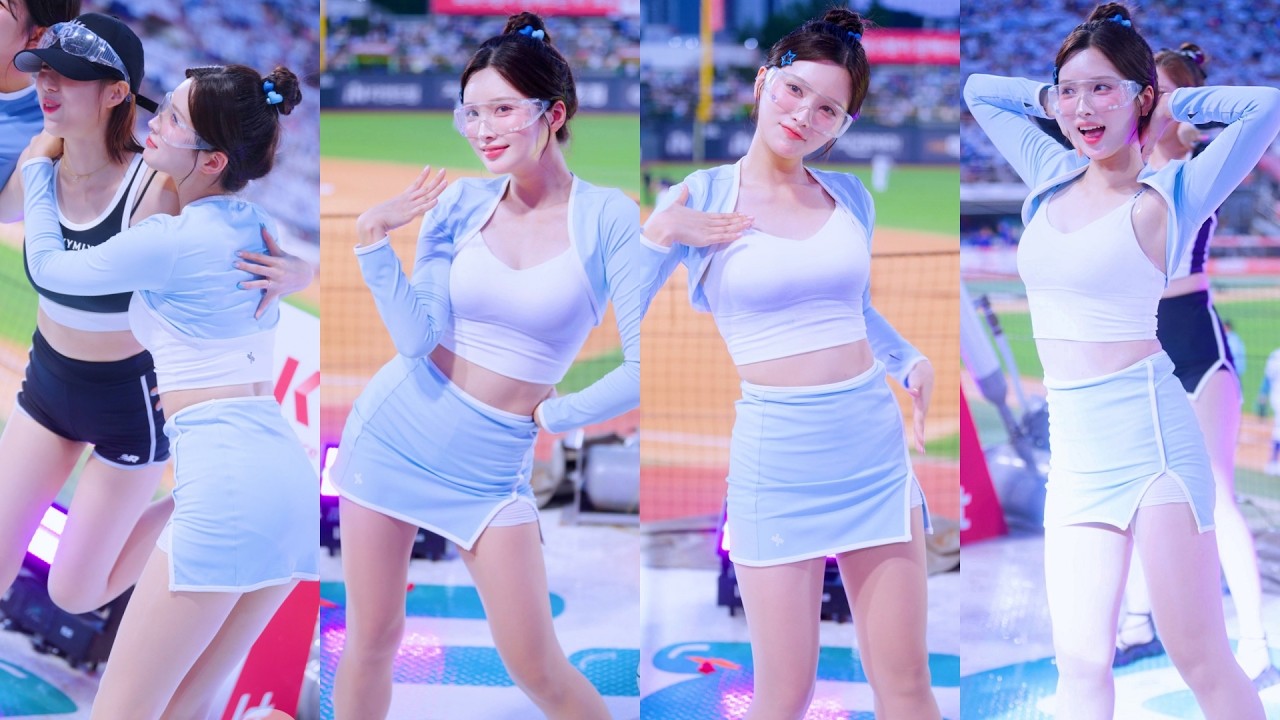 [8K] 나의 여름 설명서 김정원 치어리더 직캠 Kim Jeong-Won cheerleader fancam KT위즈 250726
