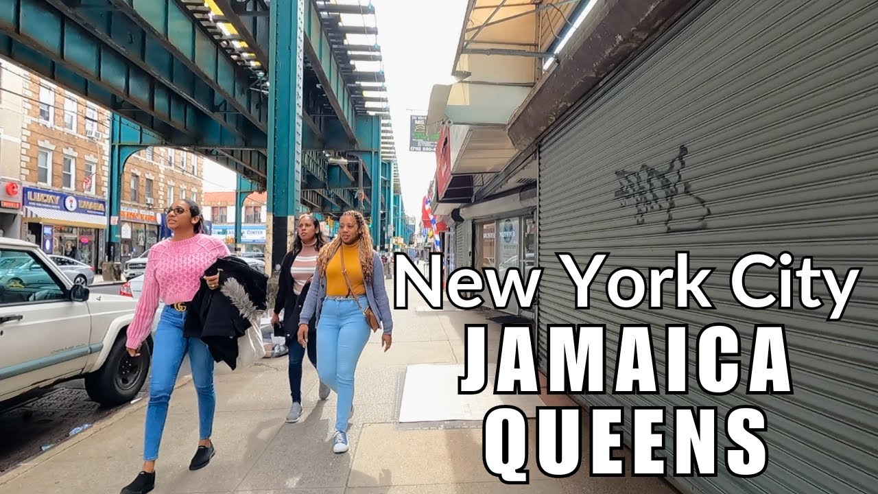 Jamaica Ave NYC walking tour | Walking around Queens New York City