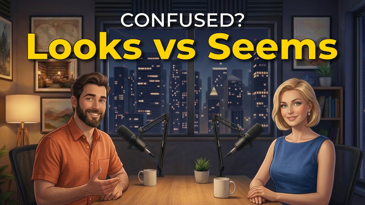 Looks vs Seems in English | Speak More Naturally & Confidently