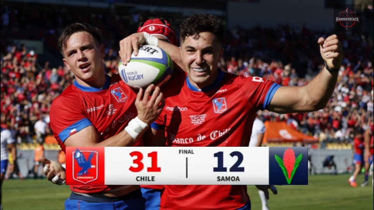 CHILE VS SAMOA  Repechaje (Ultimos Minutos)