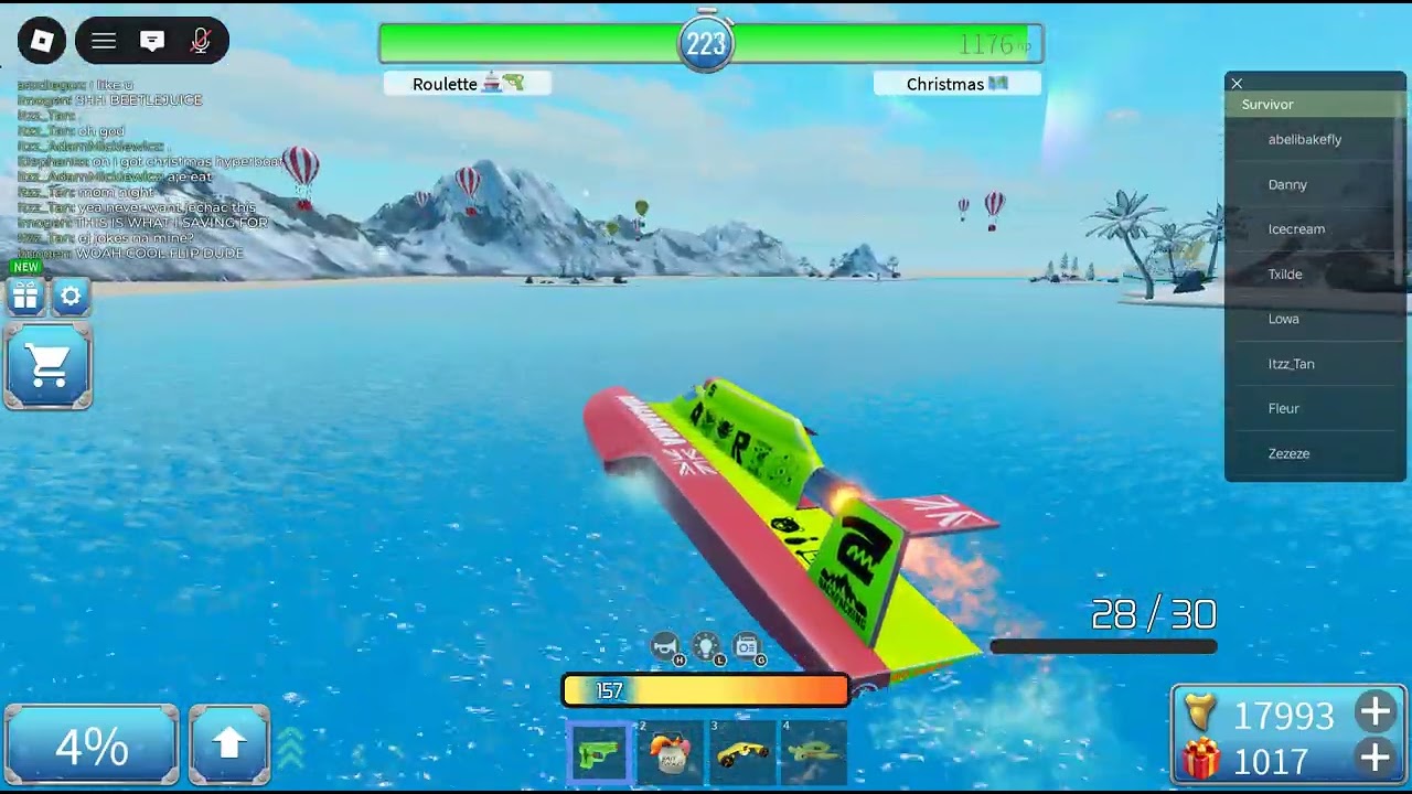 Sharkbite 2  Christmas Hyper SpeedBoat showcase