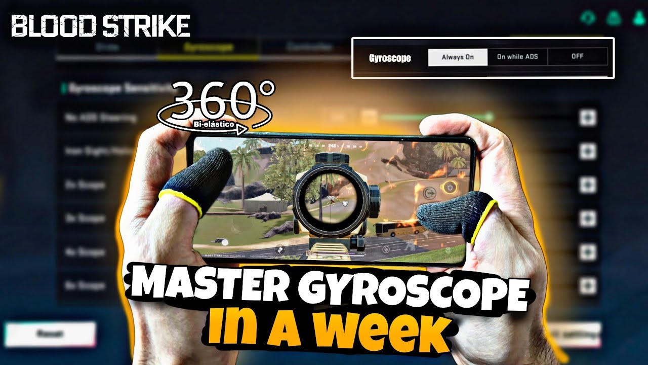Master Gyroscope in BloodStrike &ndash; Aim Like a PRO 🎮 🔥