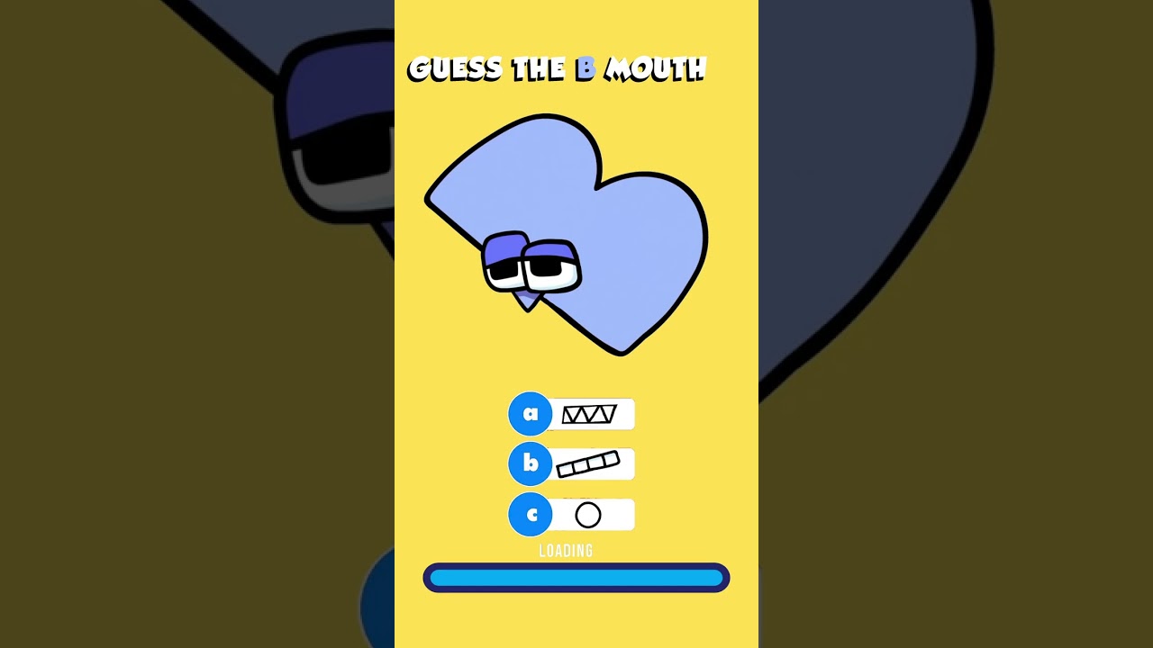 Guess The Mouth Alphabet Lore Quiz / Part 1