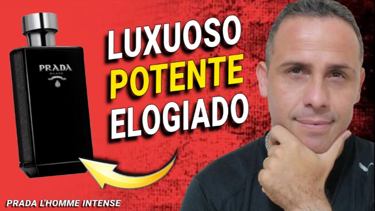 Prada L'Homme Intense - Perfume LUXUOSO, POTENTE E ELOGIADO