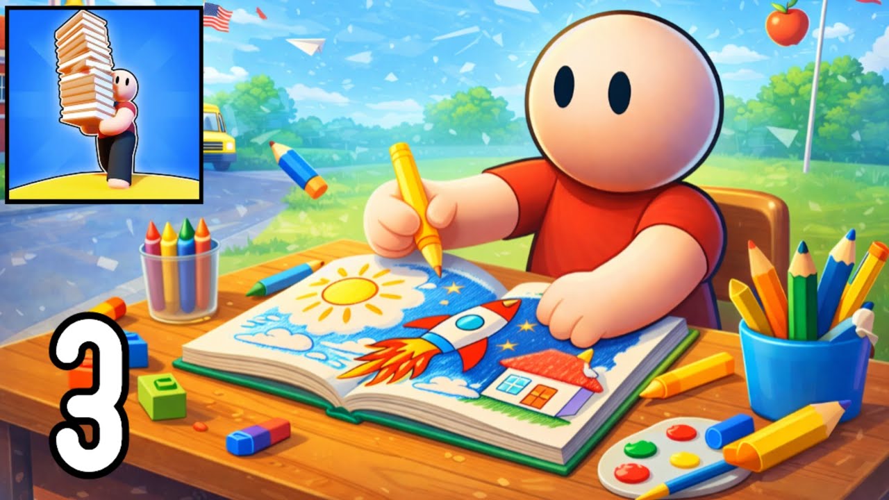 My Little School - Gameplay Walkthrough  - Education Power (iOS, Android) Part-3