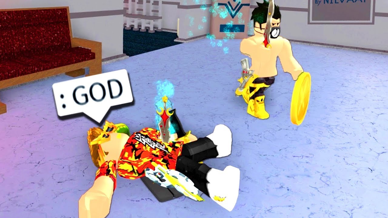 WINNING MURDER MYSTERY with ADMIN COMMANDS!! (Roblox)