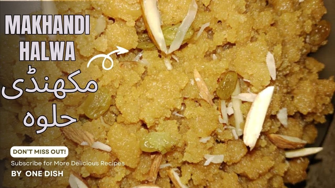 How to Make Makhandi Halwa at Home | Pakistani Sweet Recipe | Winter Special Dessert
