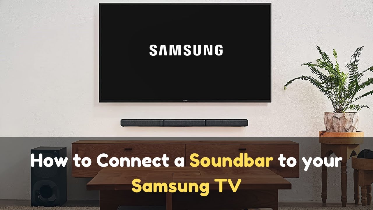 Как подключить саундбар к телевизору Samsung | Простое руководство по настройке