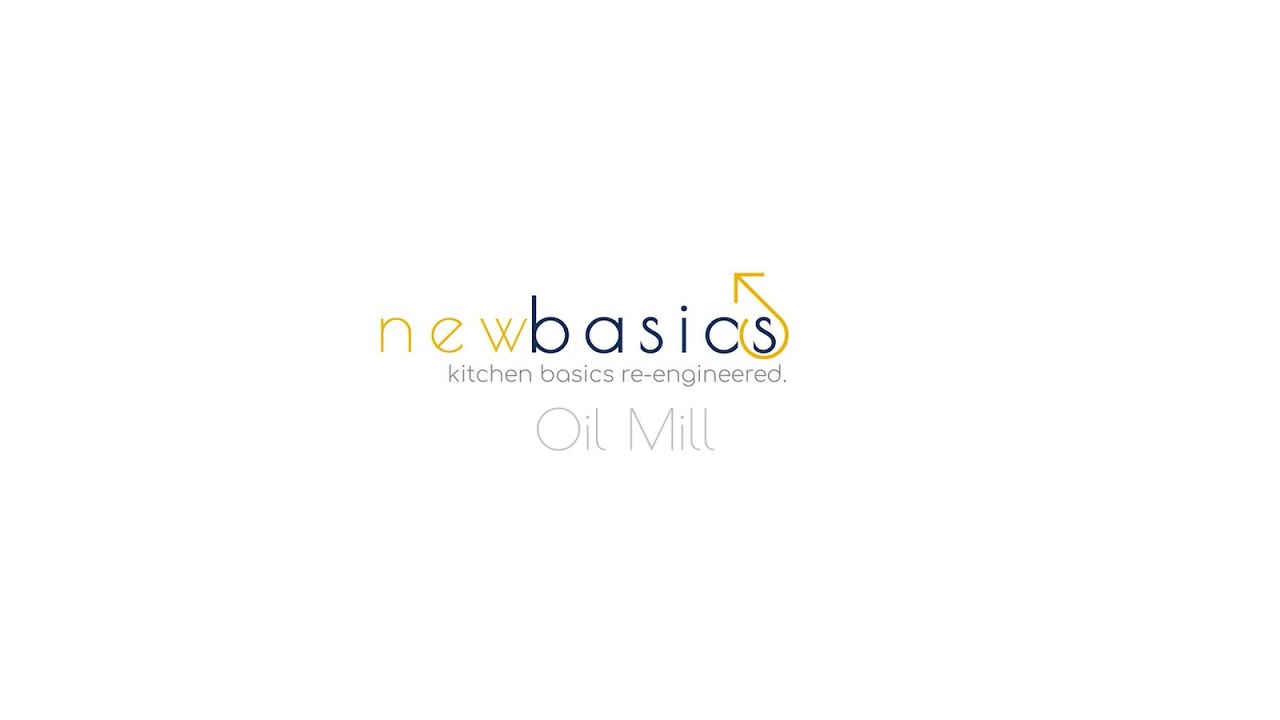 newBasics Oil Mill &ndash; Extract Oil from any Oilseeds at Home