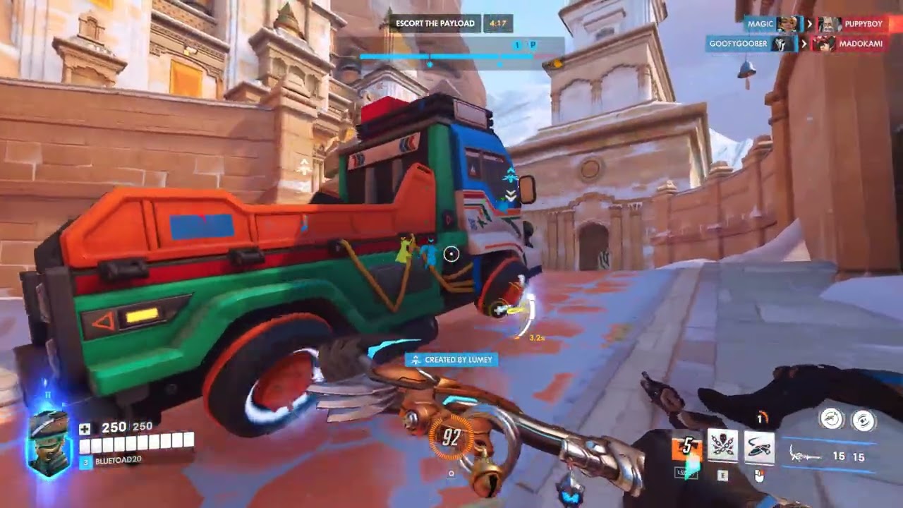Overwatch Clip - Wacky Mizuki Cart Gameplay