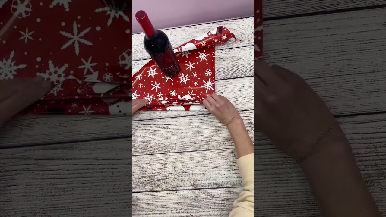 How To Wrap A Bottle of Wine