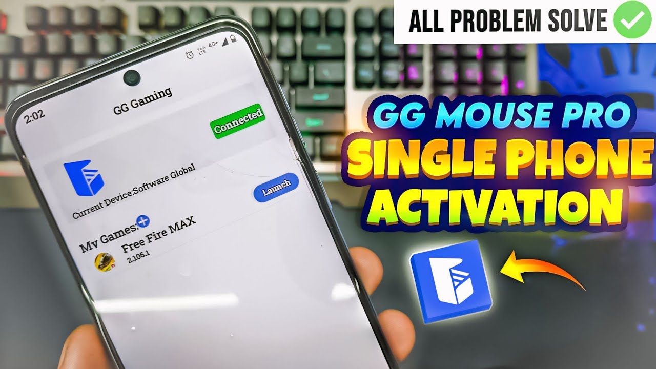 GG Mouse Pro Single Phone Se Activate Kare | GG Mouse Pro Single Phone Activation | Easy Steps