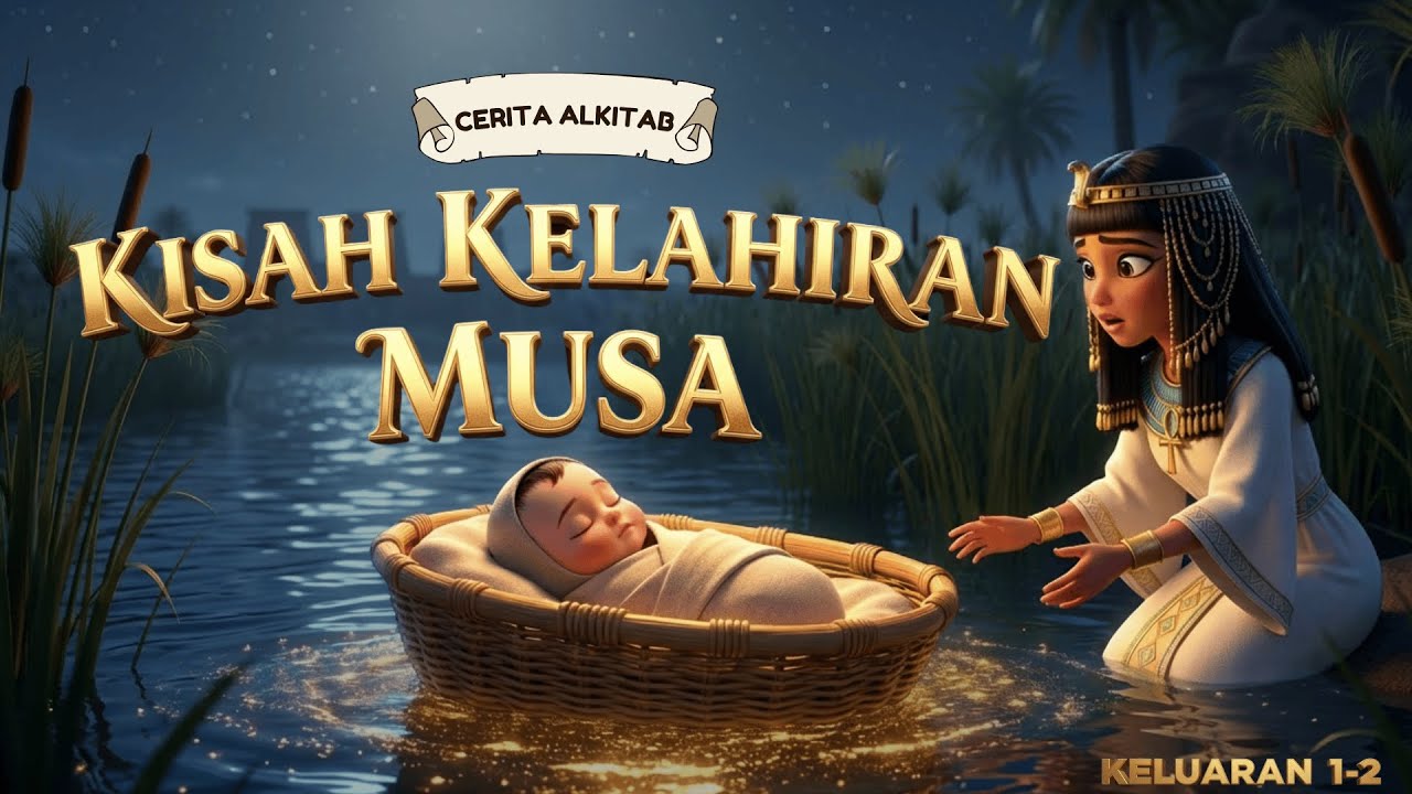 Keajaiban Di Sungai NIL - Kisah Kelahiran Musa | Cerita Alkitab Animasi 3D