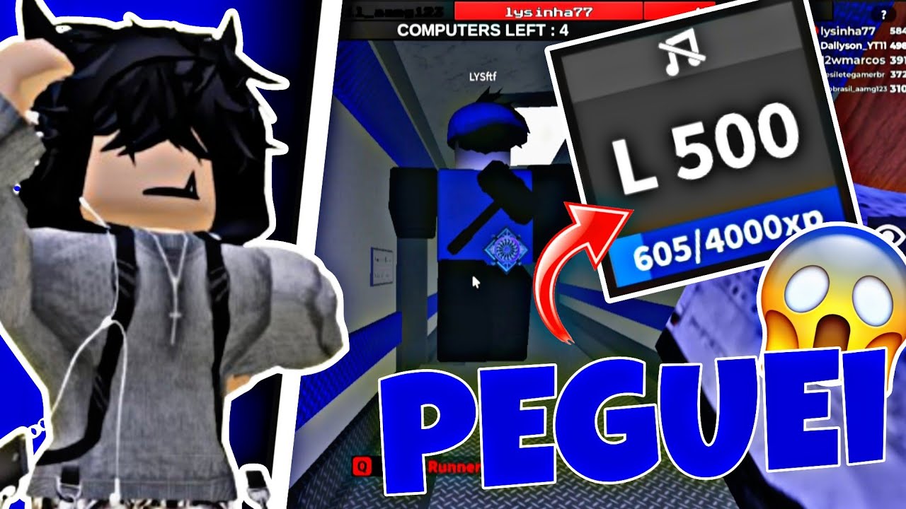 CHEGUEI NO LEVEL 500!!!! 🔥 (Побег из комплекса)