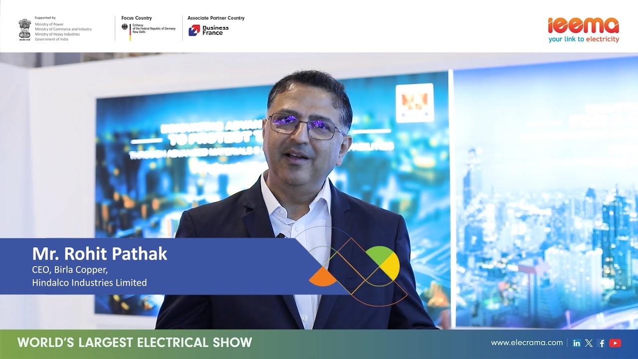 Mr. Rohit Pathak on ELECRAMA 2025