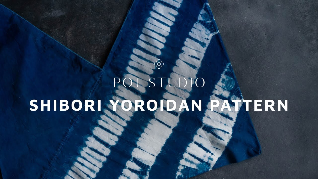Discovering Japanese Shibori - Yoroidan Pattern