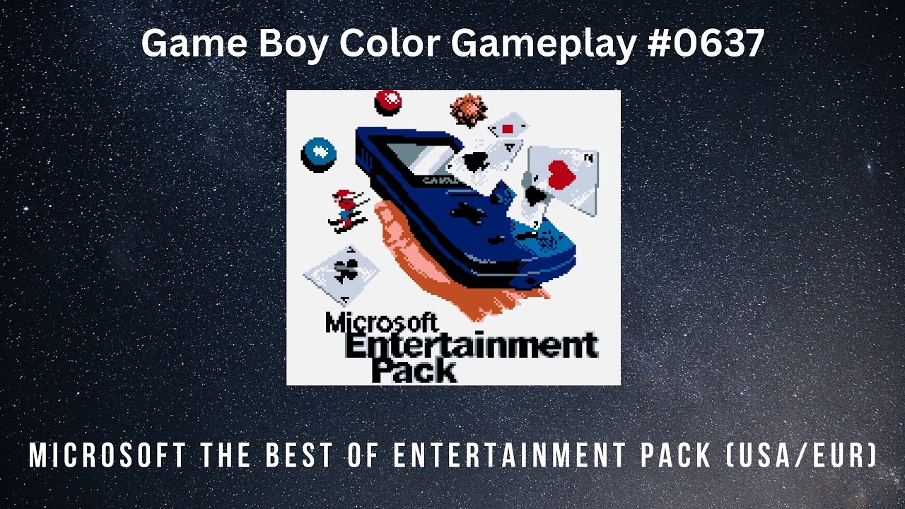 Microsoft The Best Of Entertainment Pack (USA/EUR) (Game Boy Color / Gameplay #0637)