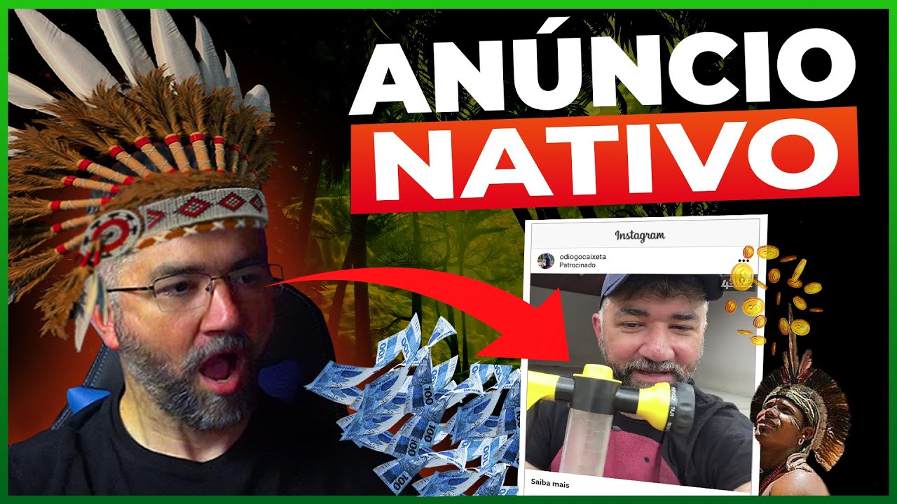 ANÚNCIO NATIVO NO FACEBOOK ADS - GENIAL! 🤪