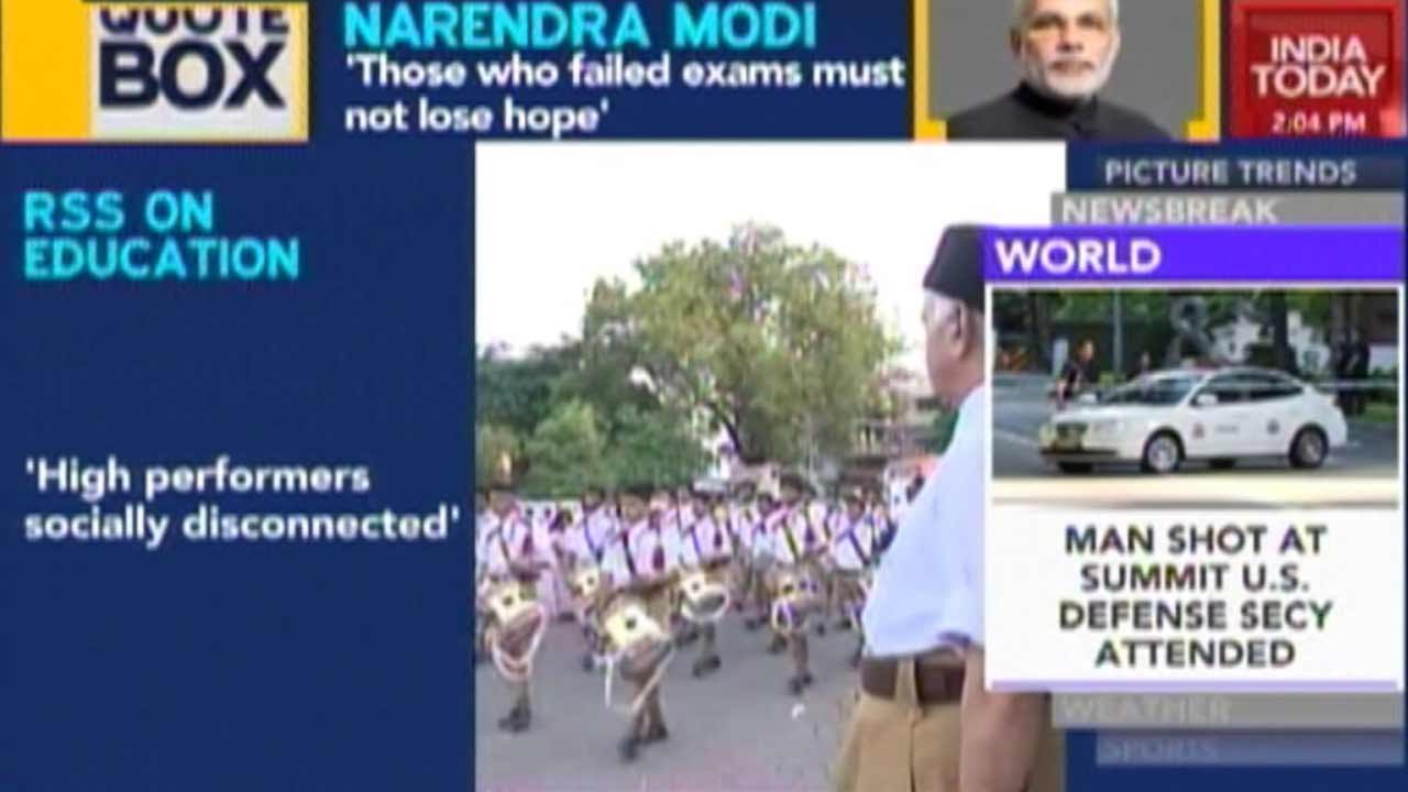 RSS: Education System Needs To Be Indianised