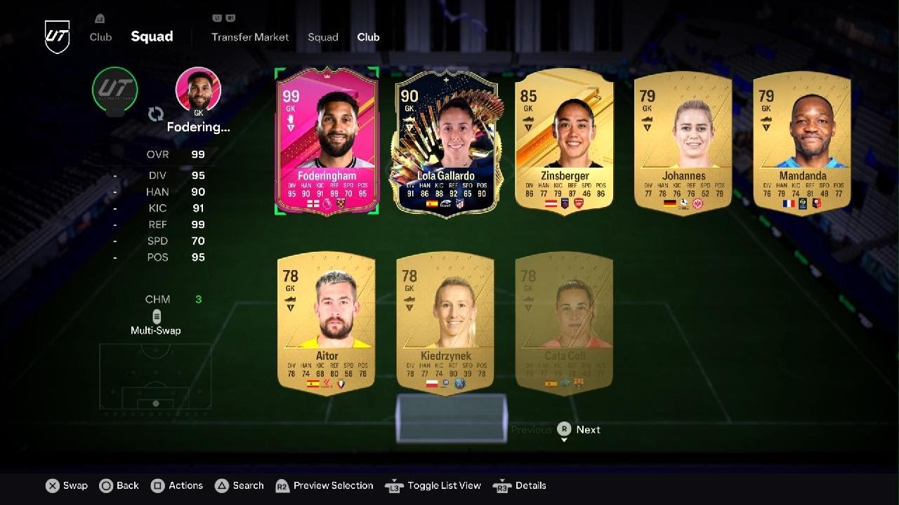 EAFC 24 Ultimate Team Final Squad