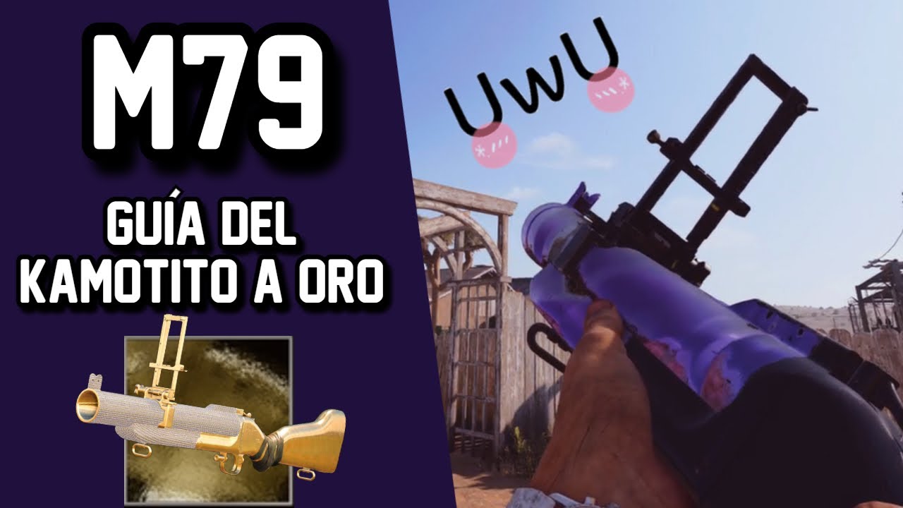 ¿Cómo conseguir el M79 en oro? | Guía completa de camuflajes + Tiros lejanos | SAS4LEX