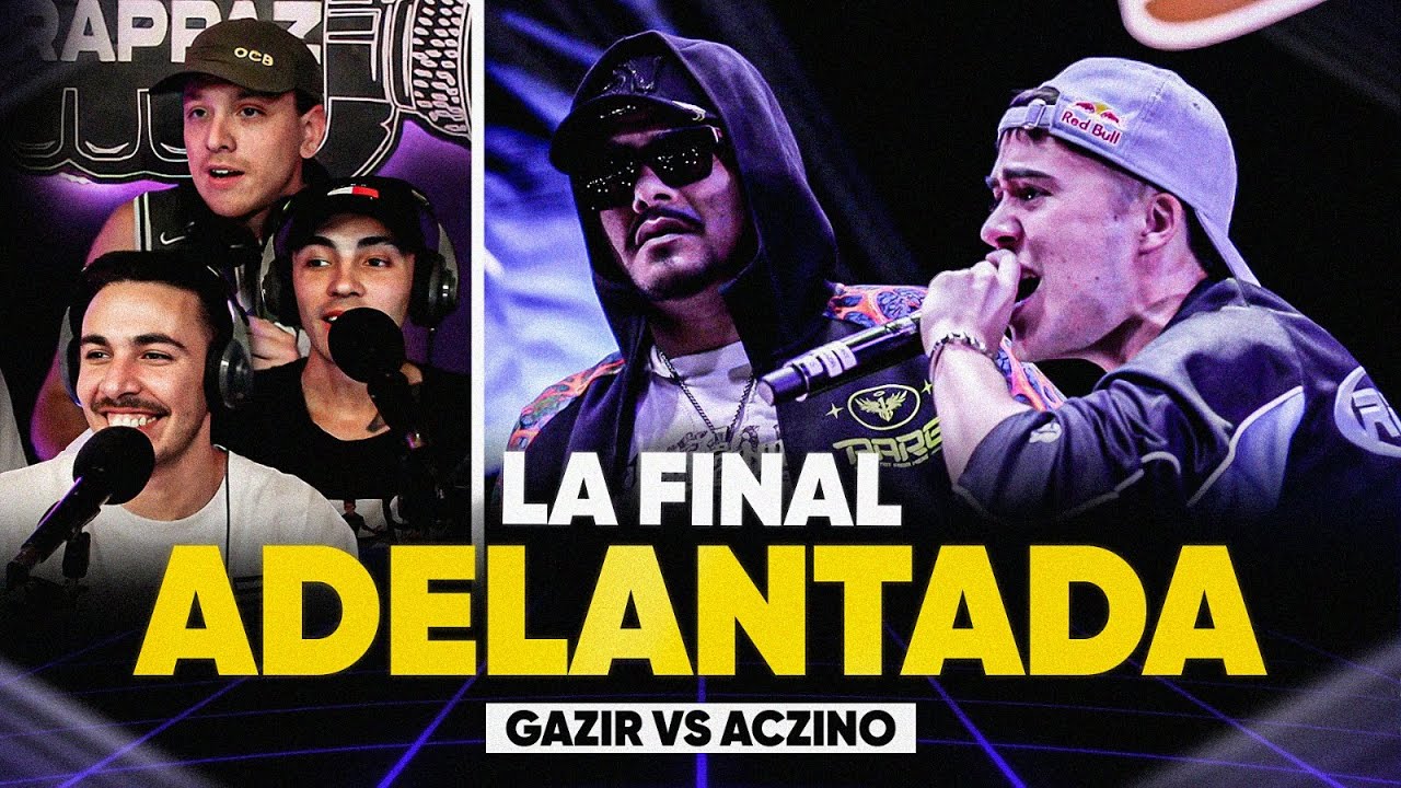 💥ACZINO vs GAZIR en FMS WORLD SERIES🤯🔥RAPPAZ REACCIONAN CON VICTOR SUR😱