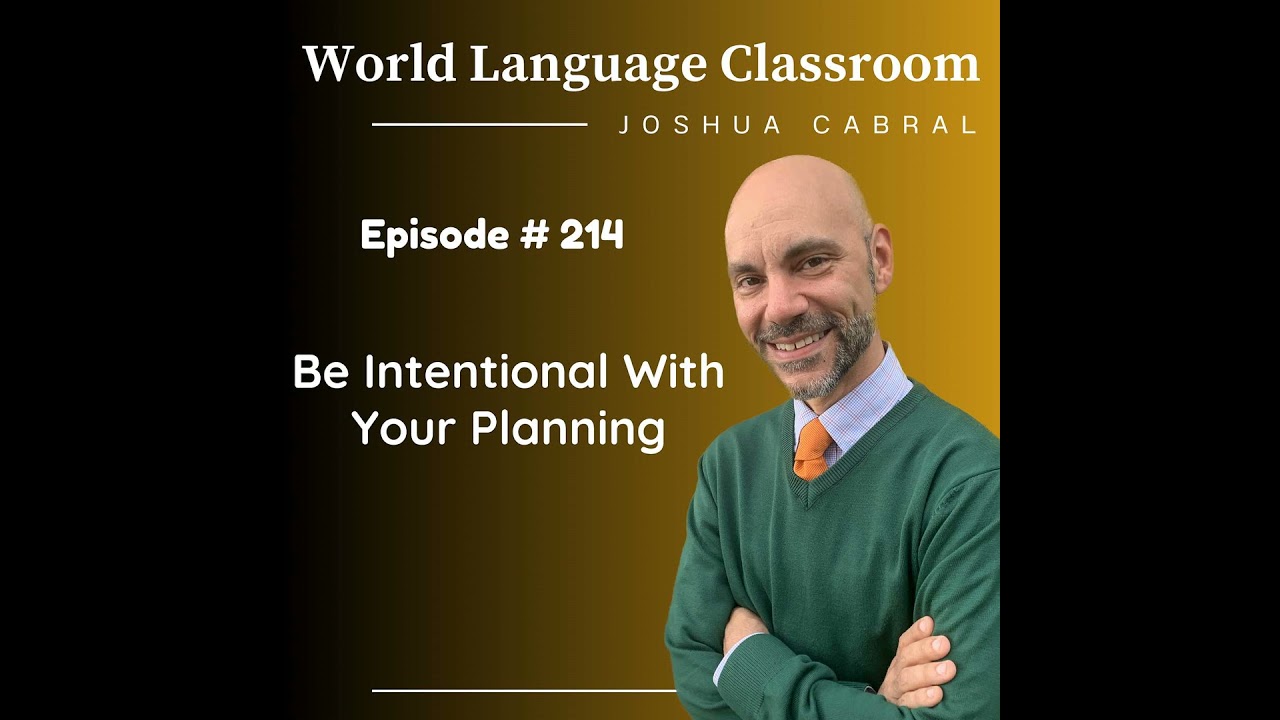 Be Intentional With Your Planning