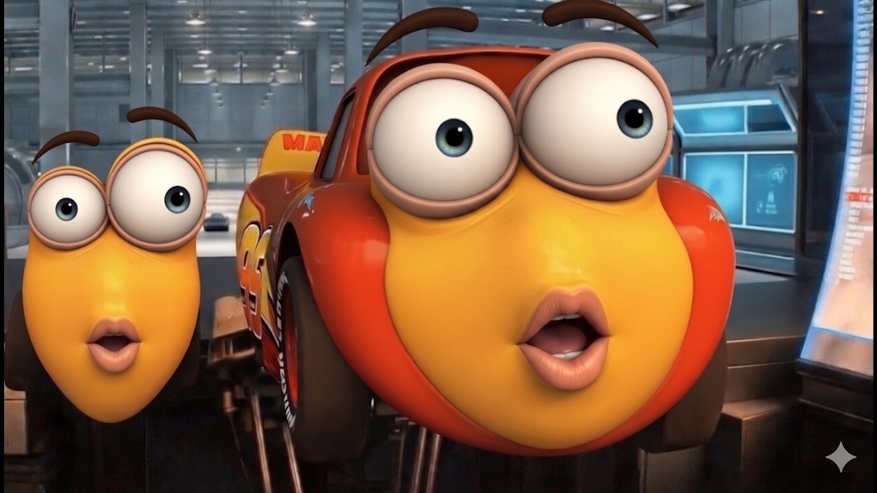 Cars 3 but it's ruined by AI