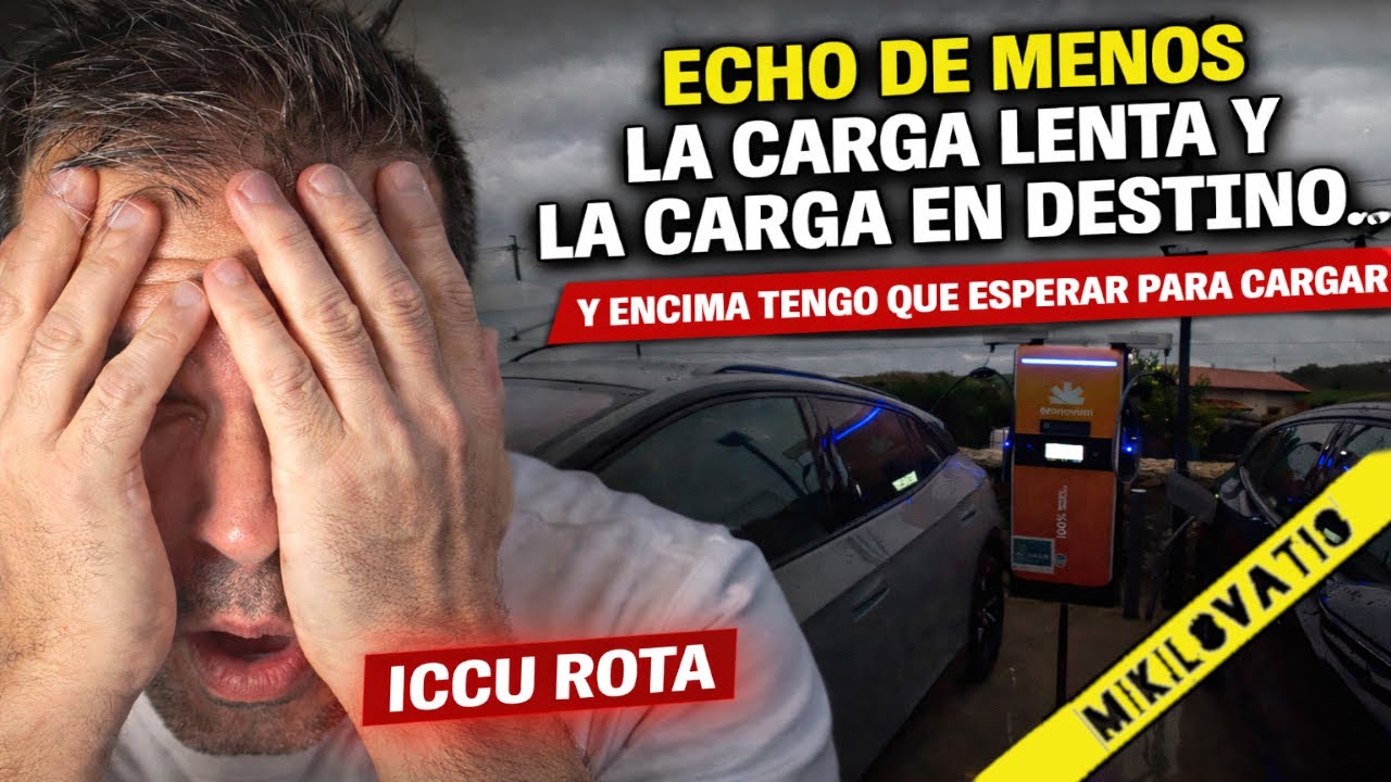 👉 VIAJAR CON LA ICCU ROTA 😰 Sin carga lenta y esperando para cargar