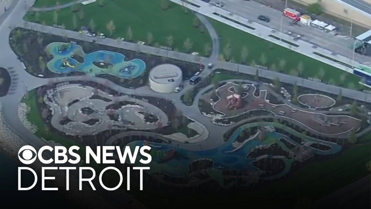 Ralph C. Wilson Centennial Park in Detroit opens on Saturday, Oct. 24